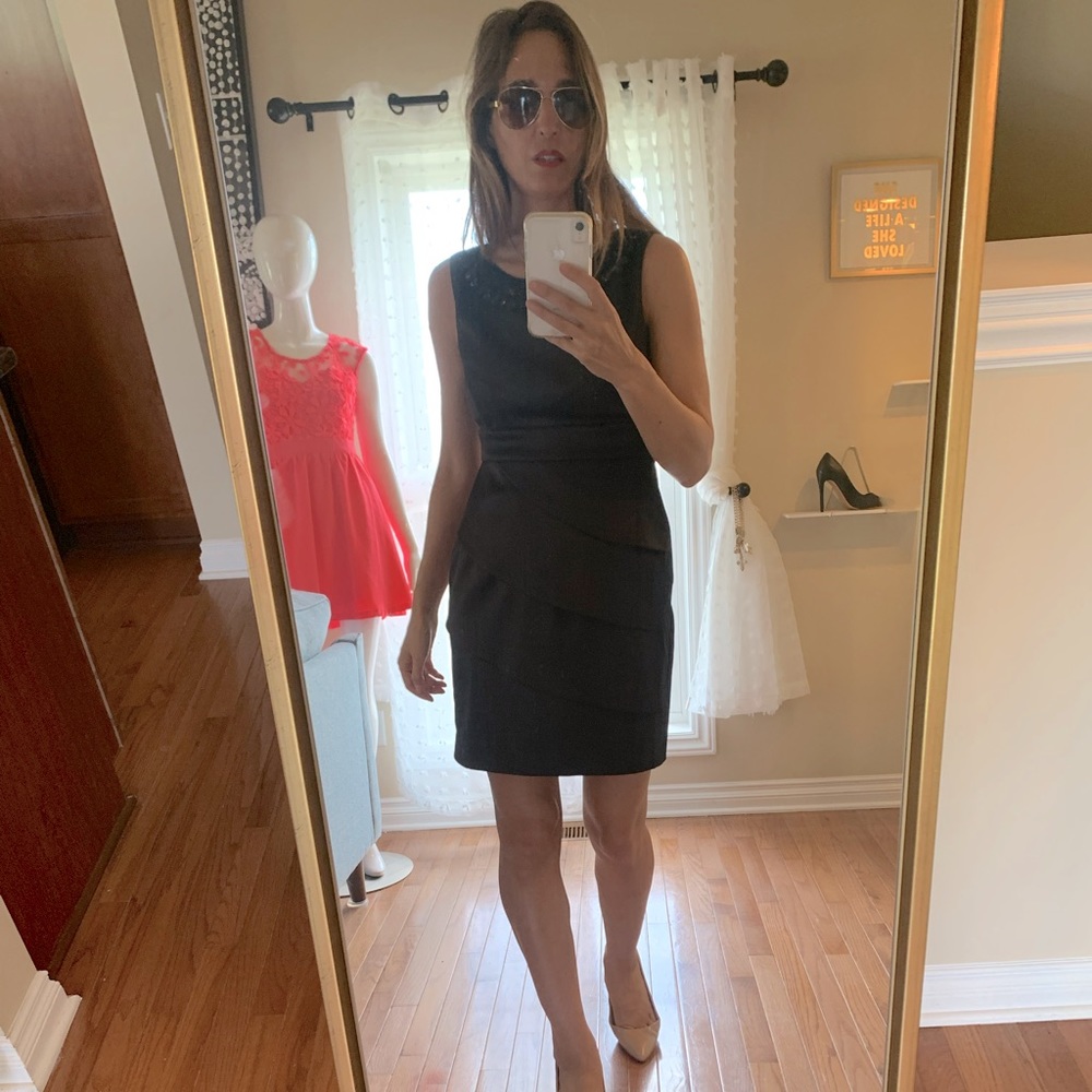 SATIN LITTLE BLACK DRESS 🖤